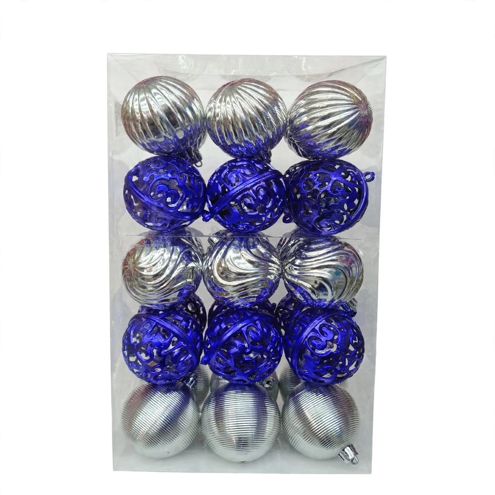 Esfera Navidad #6 30 PZ (6 CM) MODELO YE25B504-1