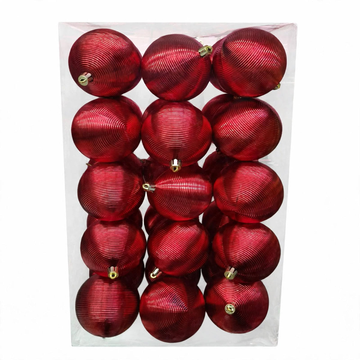 Esfera Navidad #8 30 PZ (8 CM) MODELO YE25B504-3