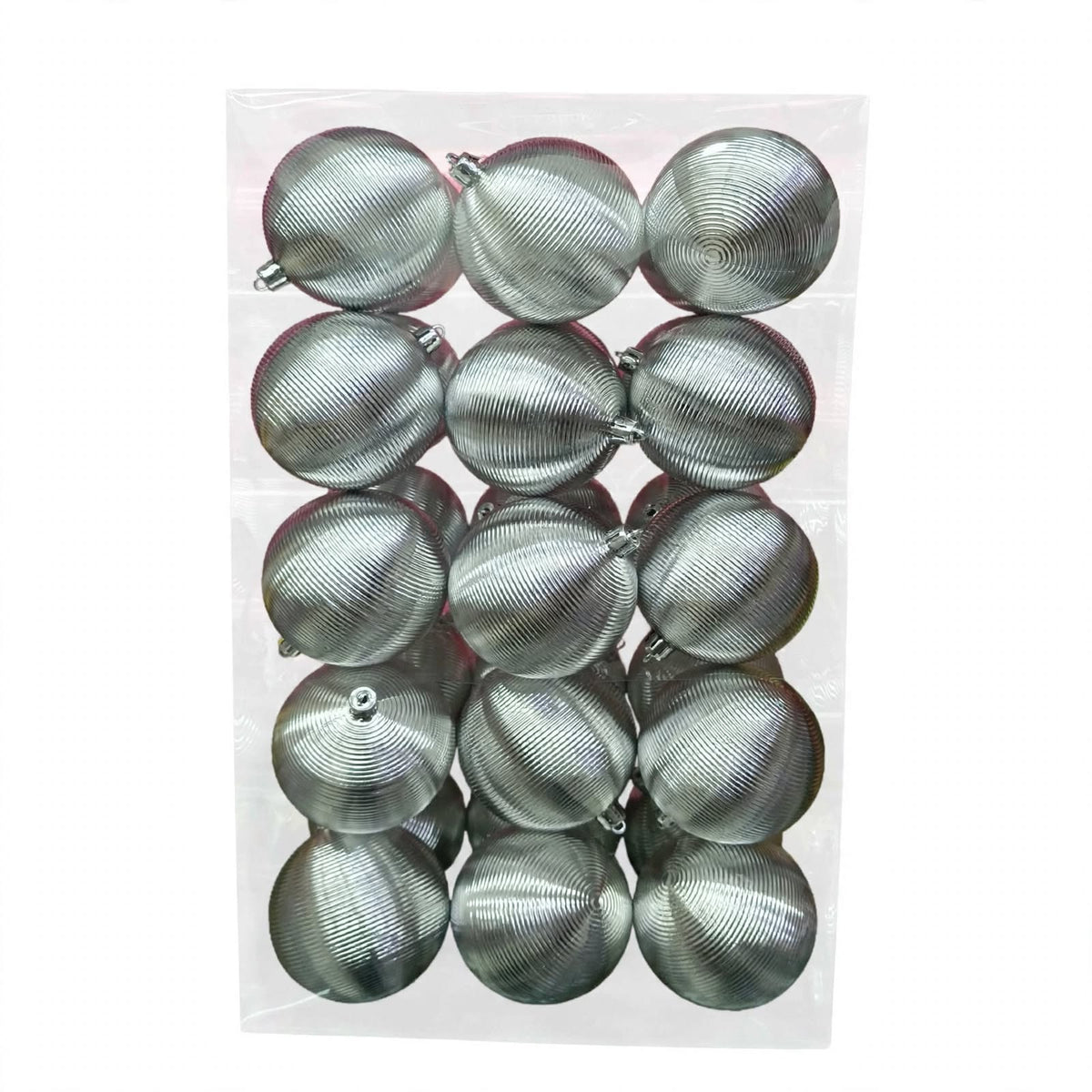 Esfera Navidad #8 30 PZ (8 CM) MODELO YE25B504-3