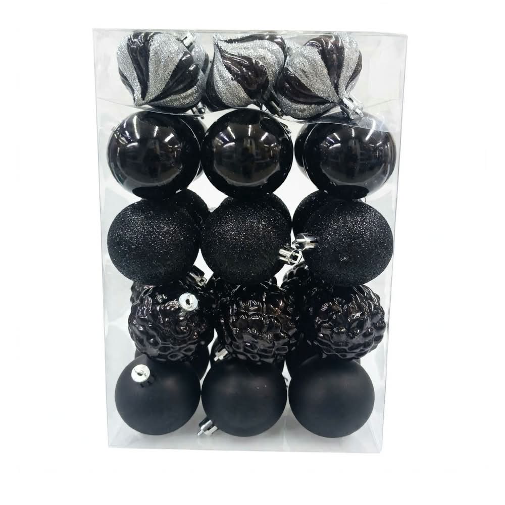 Esfera Navidad #6 30 PZ (6 CM) MODELO N3/8030-1