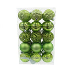 Esfera Navidad #6 30 PZ (6 CM) MODELO N3/6030AB-1