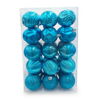 Esfera Navidad #6 30 PZ (6 CM) MODELO N36030AB-2