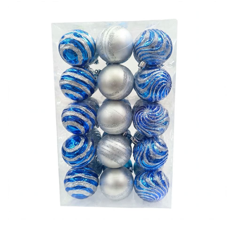 Esfera Navidad #6 30 PZ (6 CM) MODELO N3/8030-1