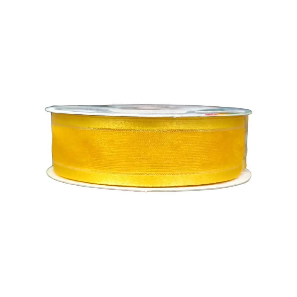Organza Con Orilla Satinada Y Filo Iridiscente #5