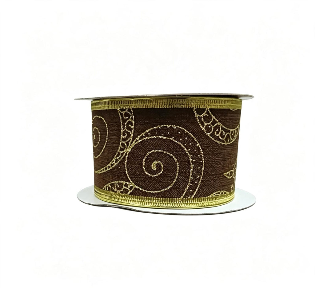 Listón Navideño Espiral De Yute