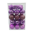Esfera Navidad #6 30 PZ (6 CM) MODELO N3/6030AB-3